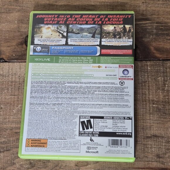 Far Cry 3 (Microsoft Xbox 360, 2012) - Picture 2 of 3